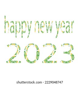 vector de ilustración de diseño de iconos de 2023