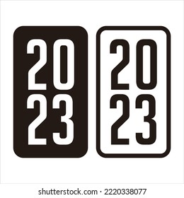 2023 inframe text design template.