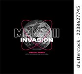 
2023 invasion virtual world simple vintage