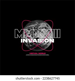 
2023 invasion virtual world simple vintage