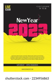 2023 Invite Poster Vector Art