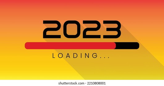 2023 Loading Vector Icon Illustration Vector image