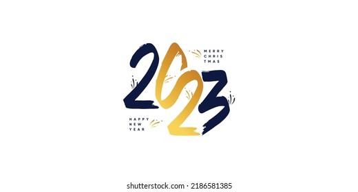 2023 logo design vector with creative unique style Premium Vector