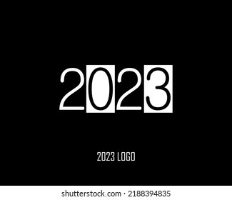 2023 logo vector design for new year