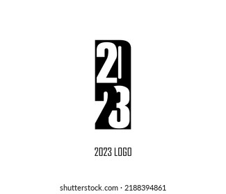 2023 logo vector design for new year