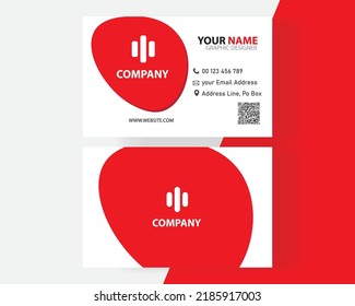 2023 new trend, modern business card template