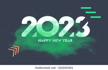 2023 New Year Illustration for Holiday Vectors