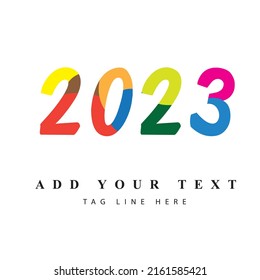 2023 New year illustrations Vector art
