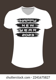 2023 New Year T-shirt Design. We are Welcome New Year 2023. Wishing you a very happy and prosperous New Year! May this year bring you much joy, health, and success in all your endeavors.