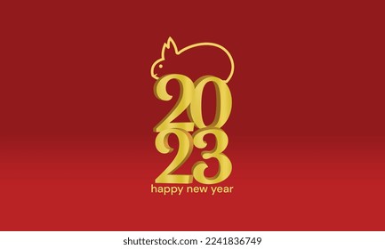 2023 rabit lunar chinese new year holiday