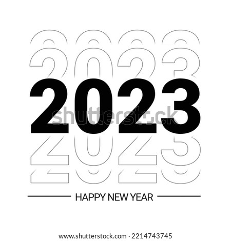 2023 social media design simple idea