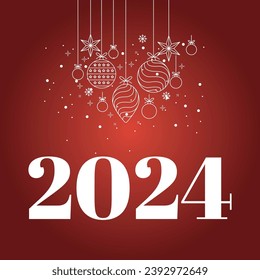 Hoşgeldin 2023 Yeni Yıl Kutlama, Yılbaşı. Tarjeta de felicitación turca. traducción: bienvenido 2023.