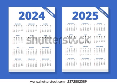 2024 and 2025 editable calendar template