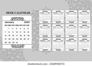 2024 Calendar Templates. New Calendar Design.