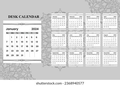 2024 Calendar Templates. New Calendar Design.