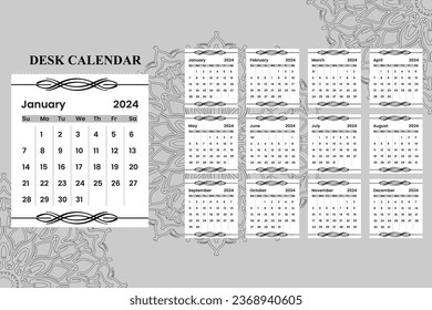 2024 Calendar Templates. New Calendar Design.