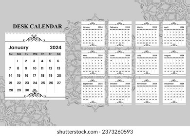 2024 Calendar Templates. New Calendar Design.