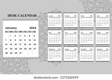 2024 Calendar Templates. New Calendar Design.