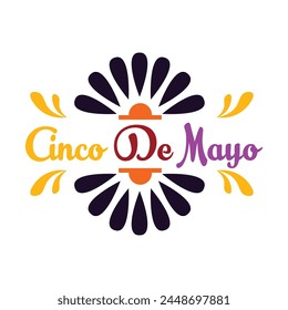 2024 diseño de celebración del día cinco de mayo