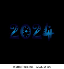 2024 creative modern letters logo design template