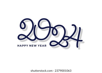 2024 design element icon vector with modern creative concept