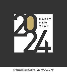 2024 design element icon vector with modern creative concept