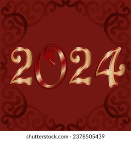 2024, Dragon, happy new year, 2024, 2024 year of the dragon, 