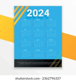 2024 event planner template organize office task vector