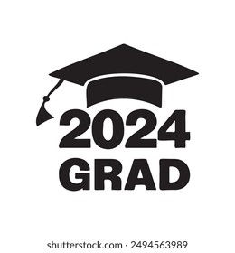 2024 Grado, Clase De 2024, Graduación, Senior 2024, Graduación Cap, Png Corte Clase De Archivo De 2024 Png Descarga Digital, Archivos De Vector Para Cricut