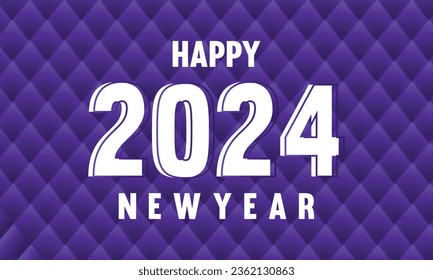 2024 Happy New Year Banner
