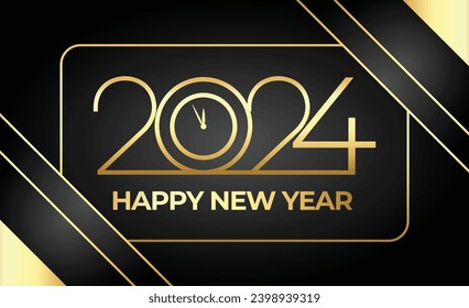 2024 Happy new year design