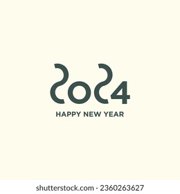 2024 Happy New Year with unique idea