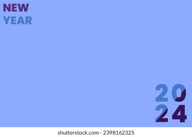 2024 happy new years greeting background template, ready to use.