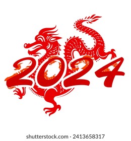 2024, has the zodiac sign, namely the dragon.