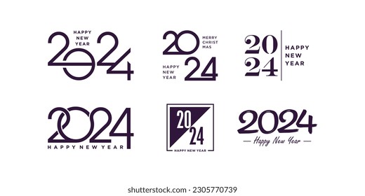 2024 logo design idea with modern creative concept