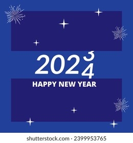2024 logo vector with modern unique style idea