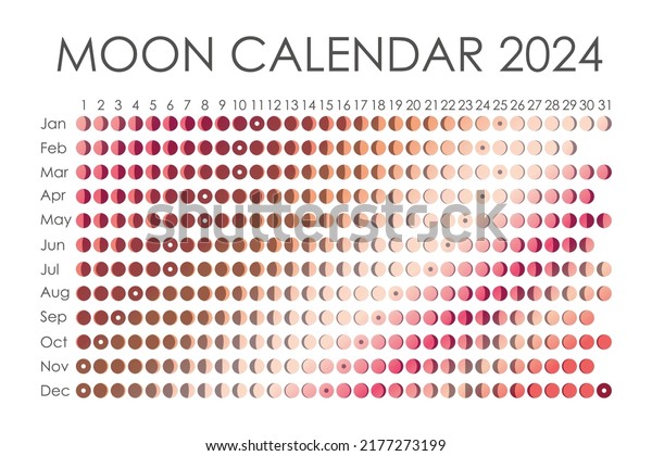 2024 Moon Calendar Astrological Design 600w 2177273199 