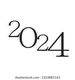 2024 new city icon vector icon editable stroke, sign, symbol outline line button isolated on white