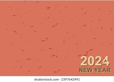2024 New Years greeting background template.