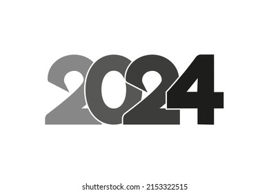 2024 Number On White Background 260nw 2153322515 