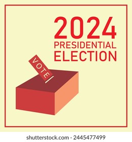 2024 Presidental Election background design