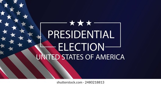 2024 Presidential Election Insights USA Flag Design