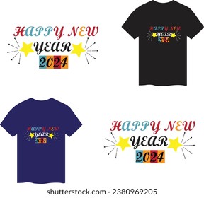 Diseño de camisetas de 2024 o diseño de camisetas de fiesta,