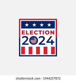 2024 United States Of America Presidential Election Vote Banner.