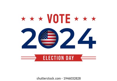 2024 United States America Presidential Election Stock Vector (Royalty ...