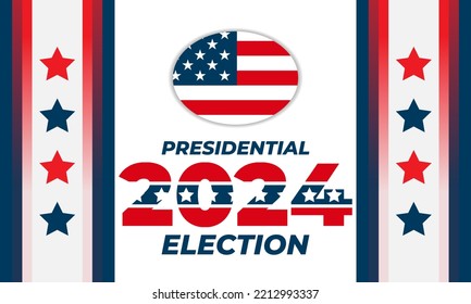 2024 United States America Presidential Election Stock Vector (Royalty ...