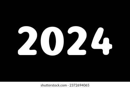 2024.postcard.pattern.congratulation.Happy New Year.animation.beauty.holiday.New Year.with an interesting background. snow. christmas tree.decoration. fun. work. happiness. minimalism. ornament. digit