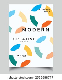 2025 , 2023 New Modern colorful poster for banner, brochure, corporate, website, report, resume, and flyer