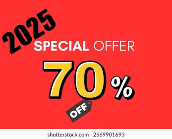 2025 up to 70 percent off