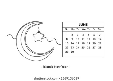  2025 Calendar Concept. Single line draw design. Full length animation illustration. High quality 4k footage.